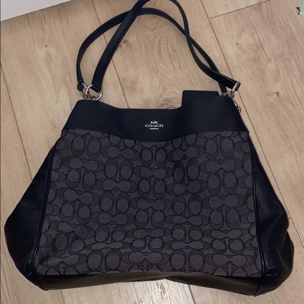 Black coach bag